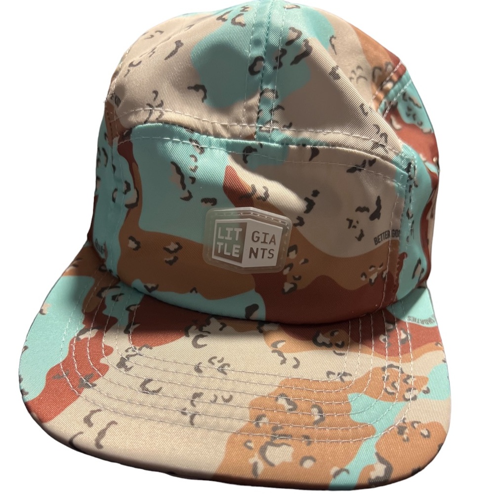 Little Giants Mint Cookie Camo 5–Panel Hat (Kids)